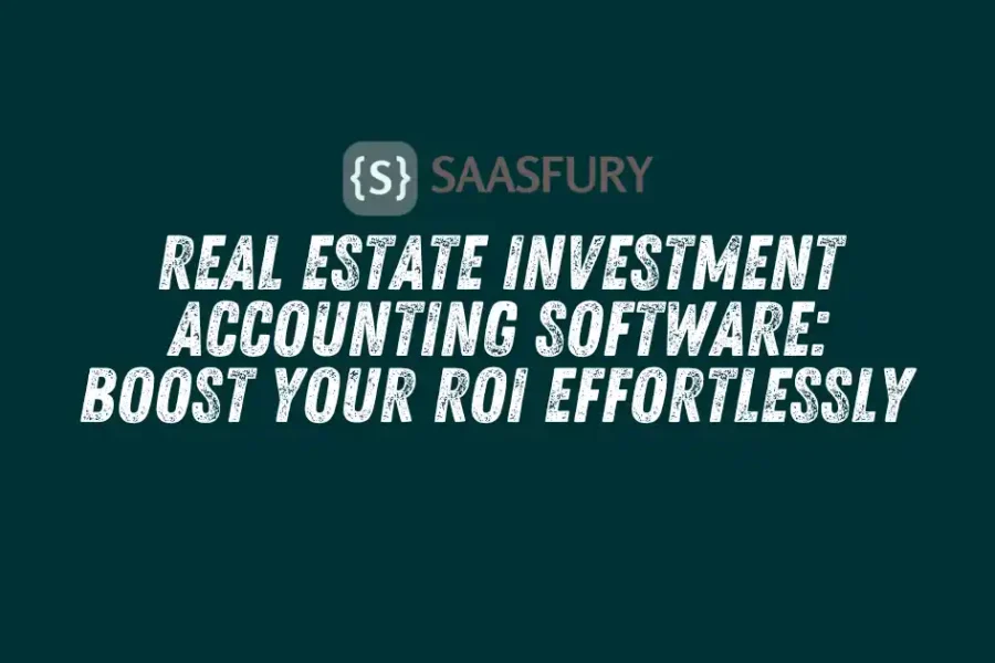 Real Estate Investment Accounting Software