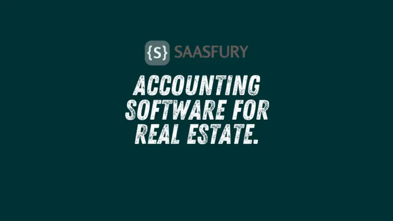 Accounting Software for Real Estate