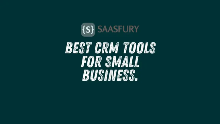 Best CRM Tools for Small Business.