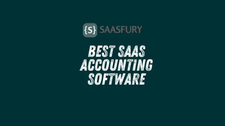 Best Saas Accounting Software