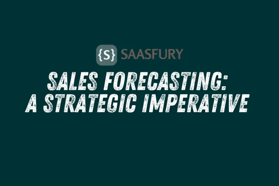 Sales Forecasting: A Strategic Imperative