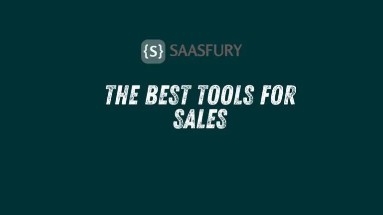 Best Tools For Sales