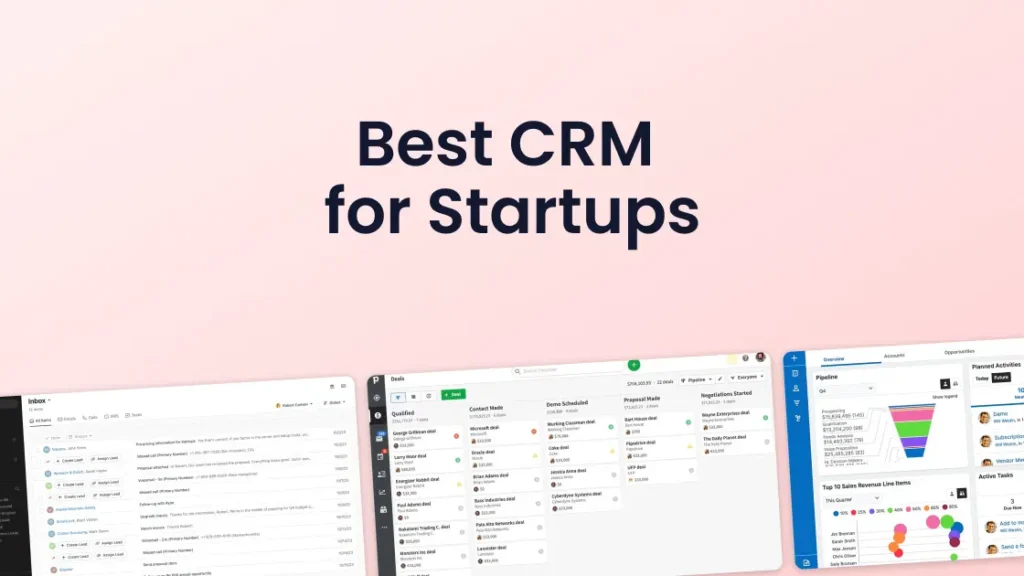 Best CRM Tools for Startups