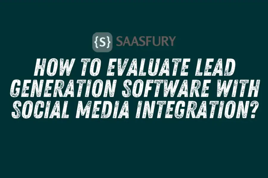 lead generation software with social media integration